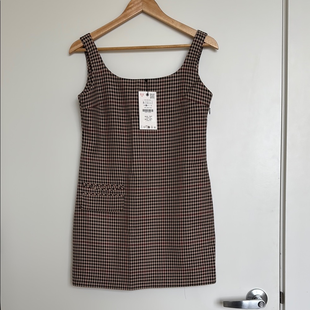 Zara Checkered Dress